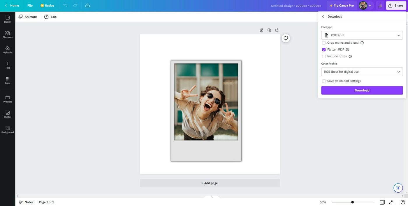 Descargar Camba Polaroid Photo como PDF Imprimir