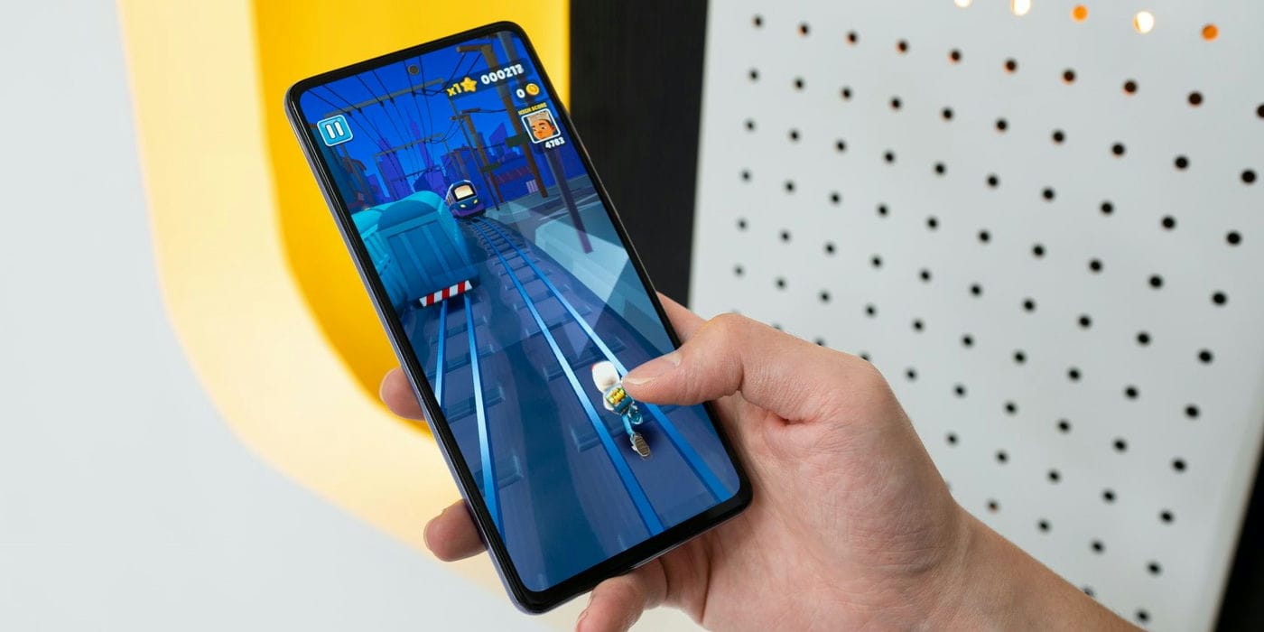 Subway Surfers en un teléfono Android